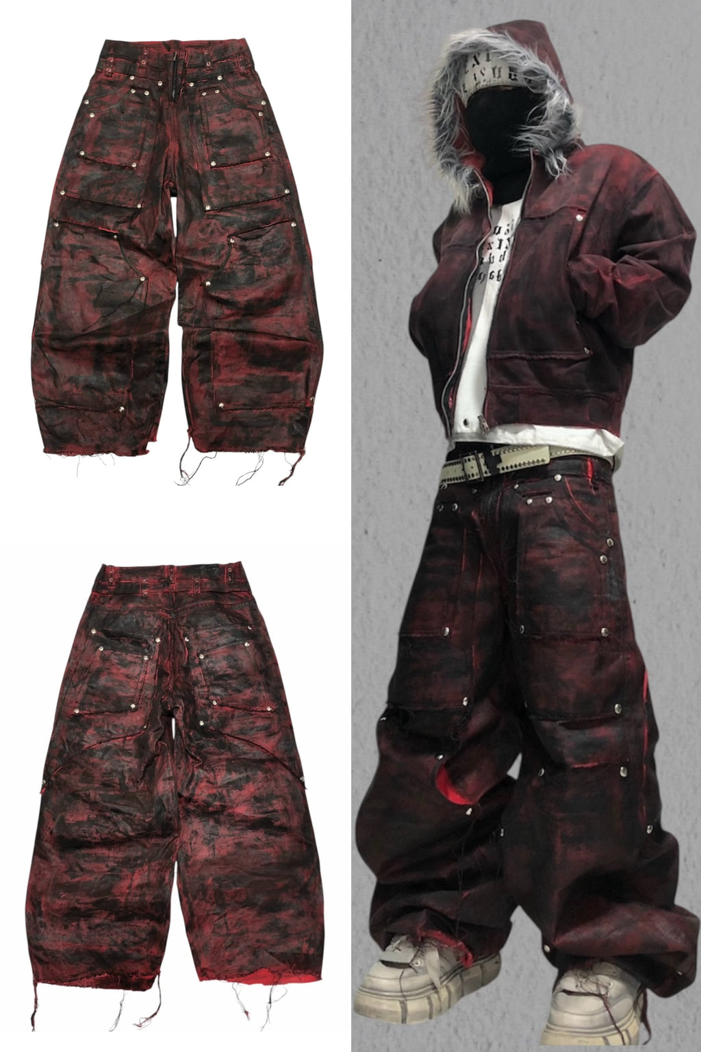 (受注) Vaio denim pants