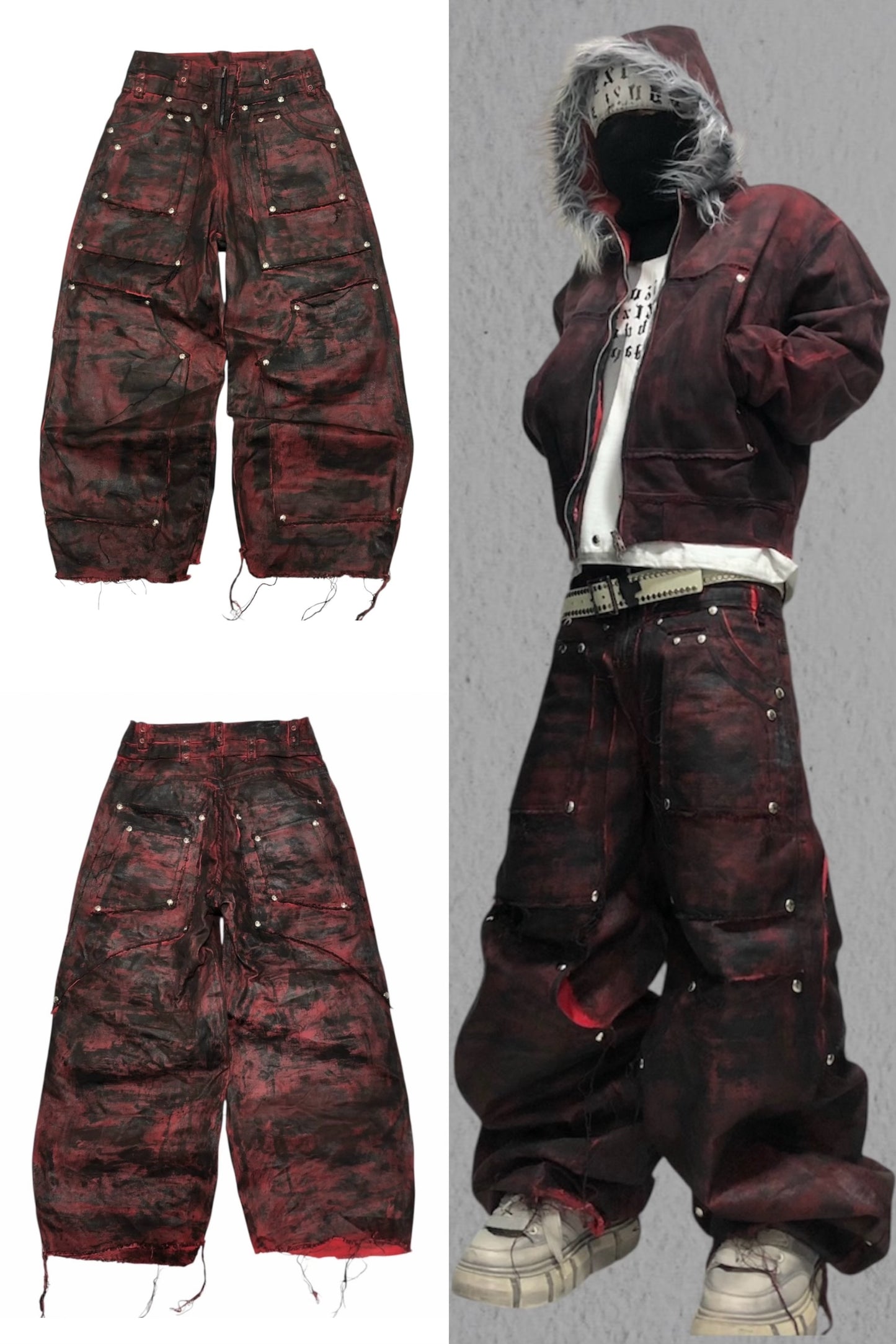 (受注) Vaio denim pants