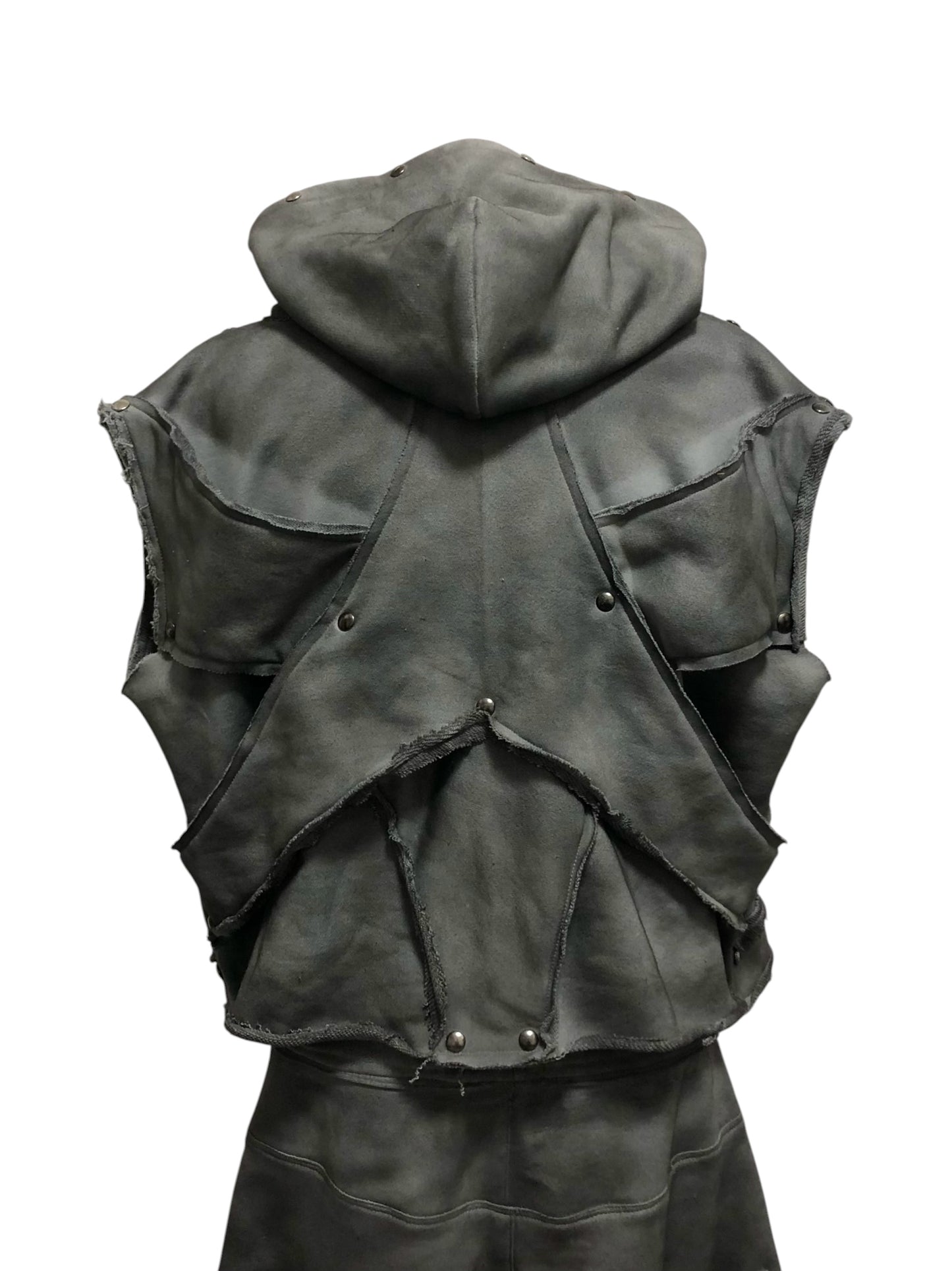 CORRODED ARMOR HOOD VEST