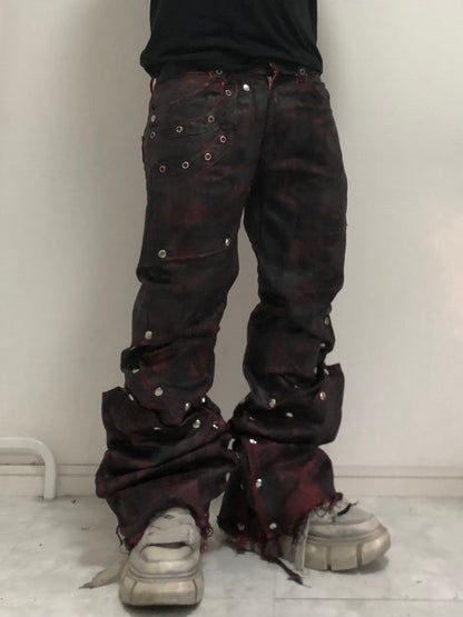 BLOOD STAIN DENIM