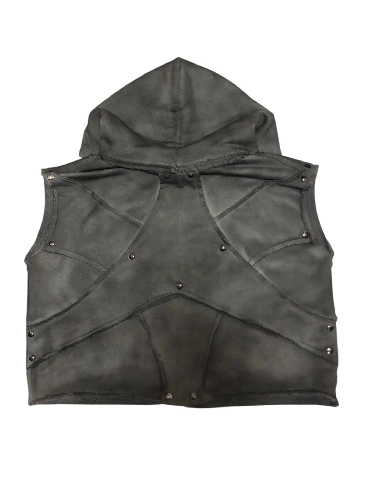 CORRODED ARMOR HOOD VEST