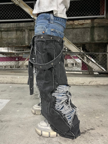 DOUBLE SKIN DENIM