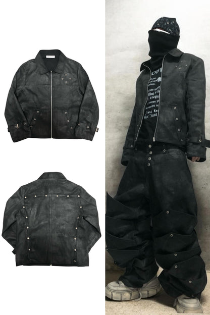 (受注) ERODE ZIP BLK JACKET