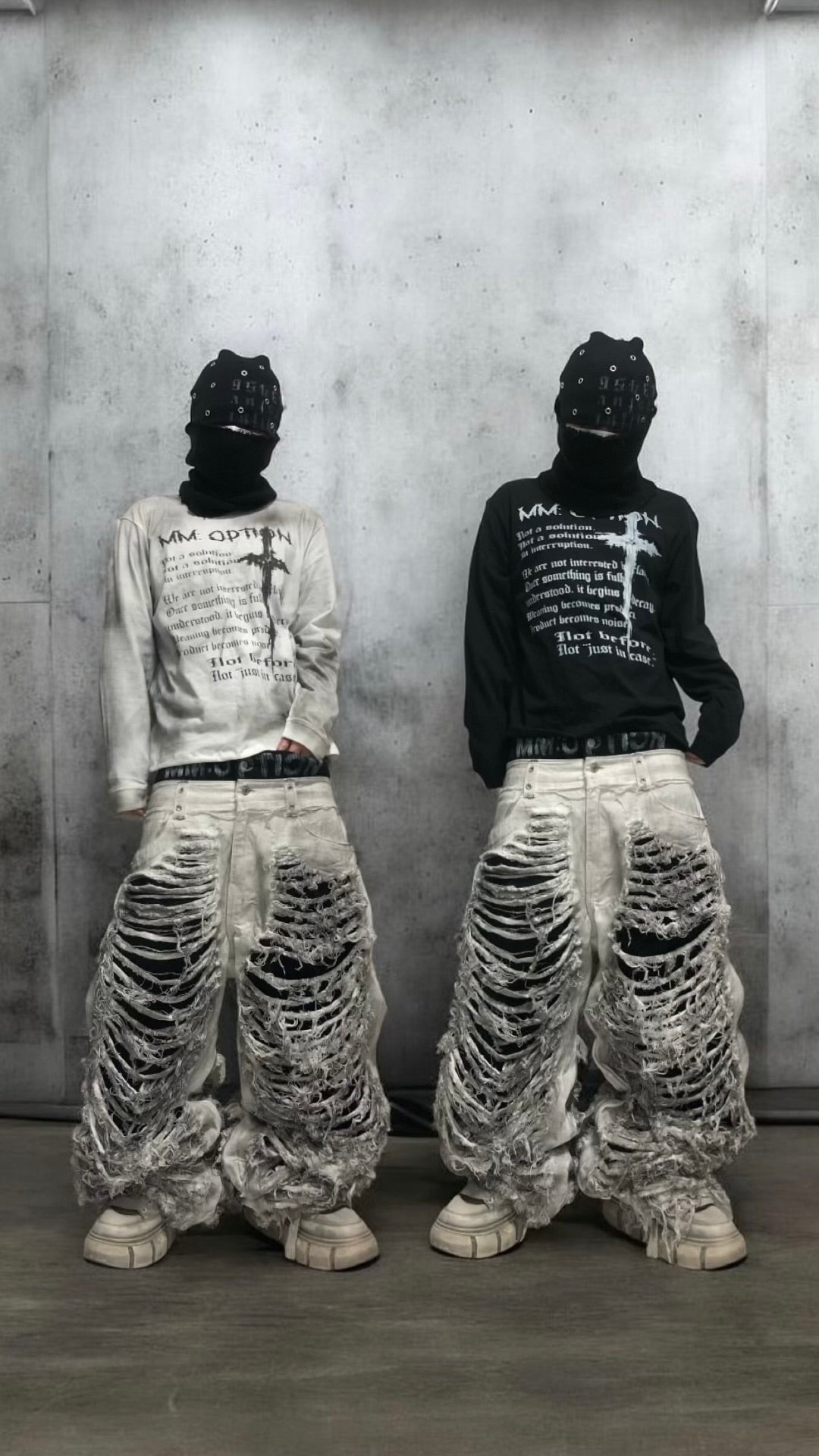 (受注)noise denim pants