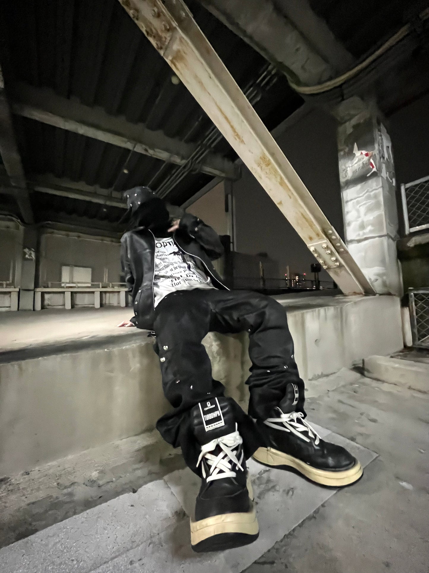 (受注) STRUCTURE PANEL TROUSERS