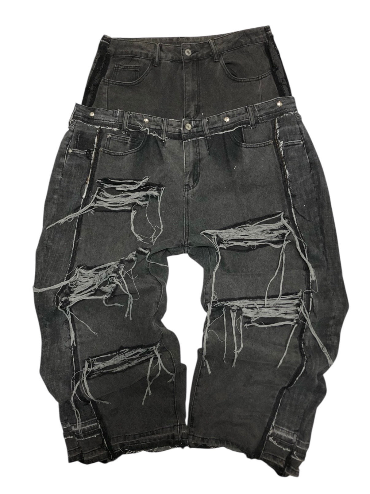 FRACTURED LAYER DENIM