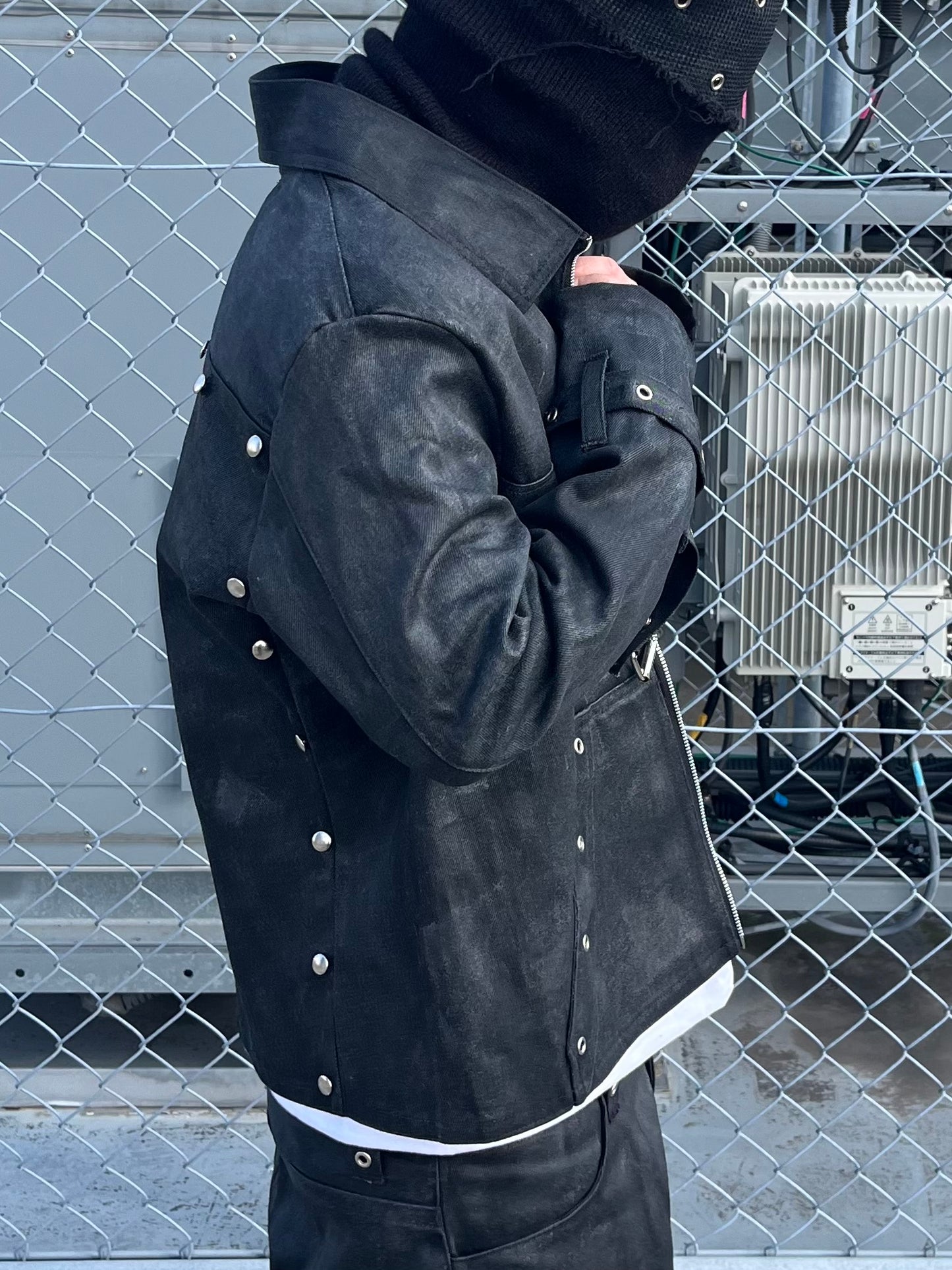 (受注) ERODE ZIP BLK JACKET