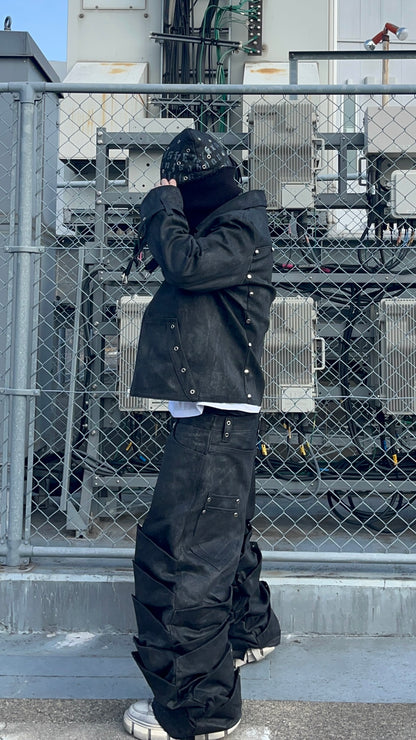 (受注) ERODE ZIP BLK JACKET