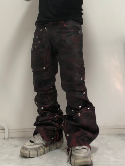 BLOOD STAIN DENIM