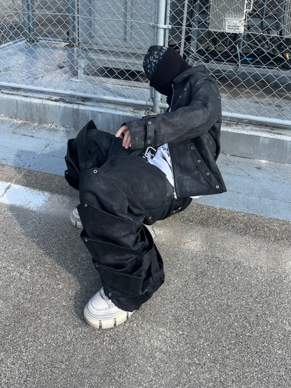 (受注) ERODE ZIP BLK JACKET