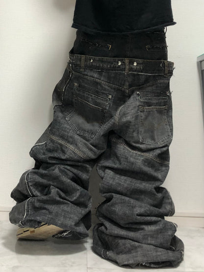 union stone denim pants