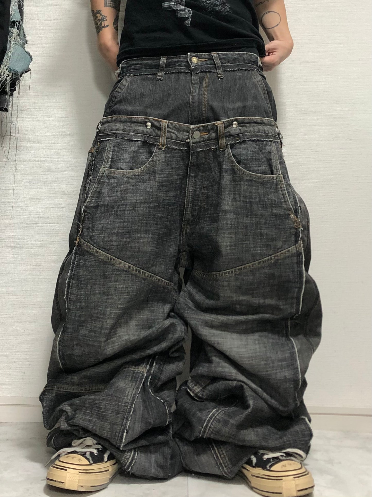 union stone denim pants