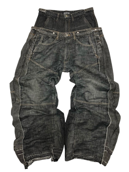 union stone denim pants