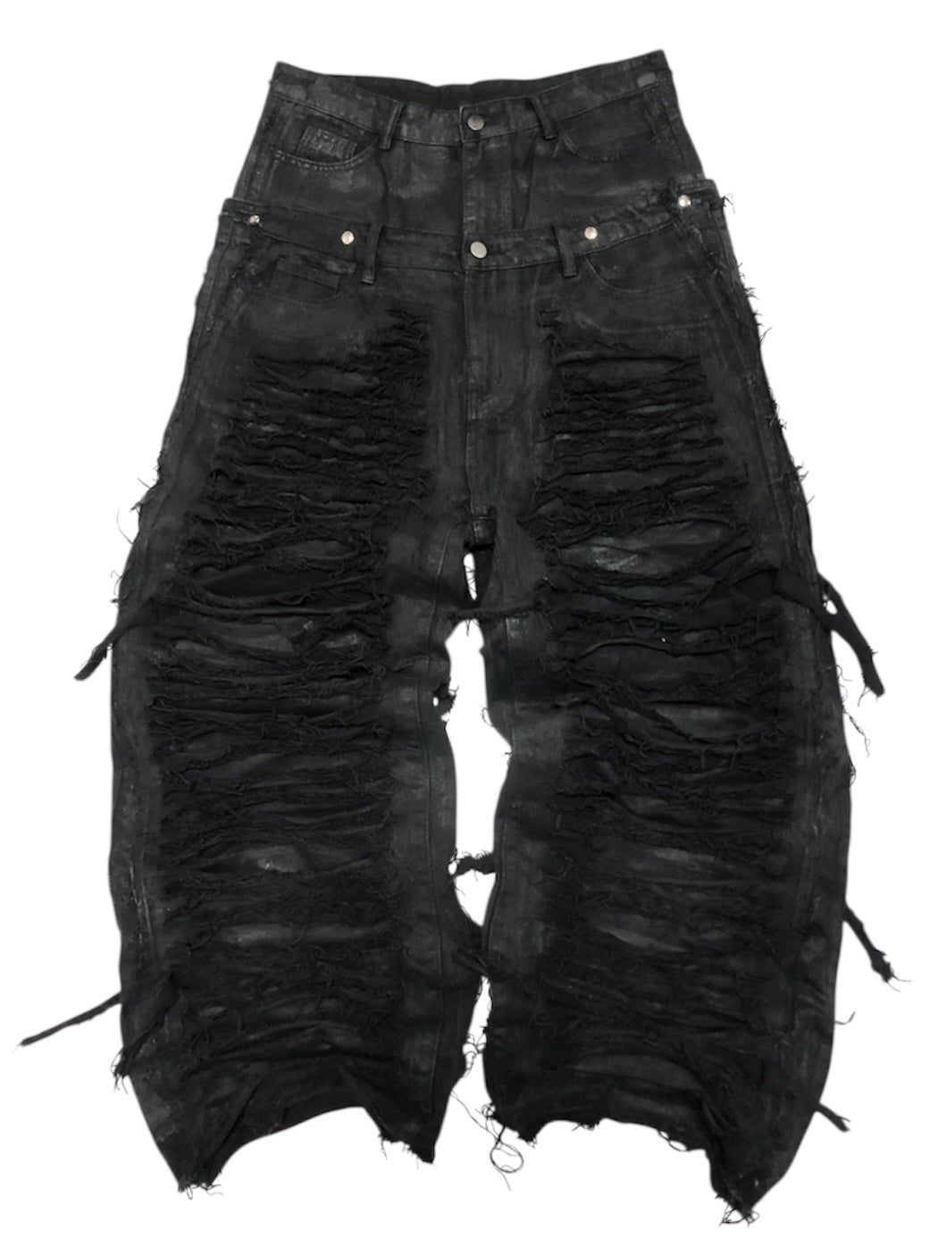 (受注)docking damage denim pants