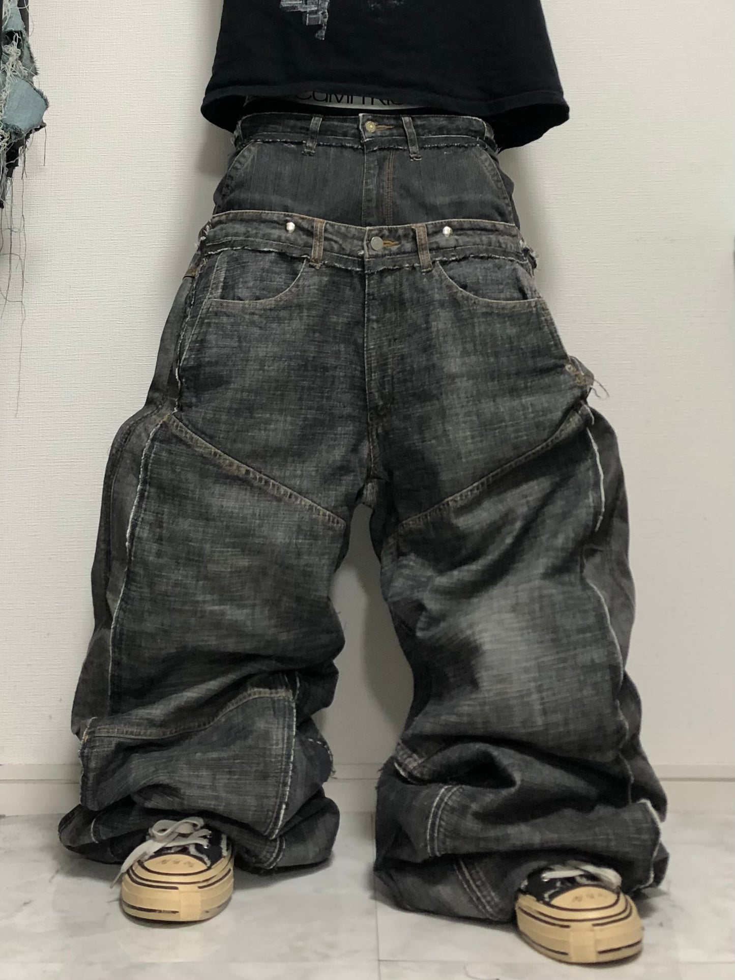 union stone denim pants