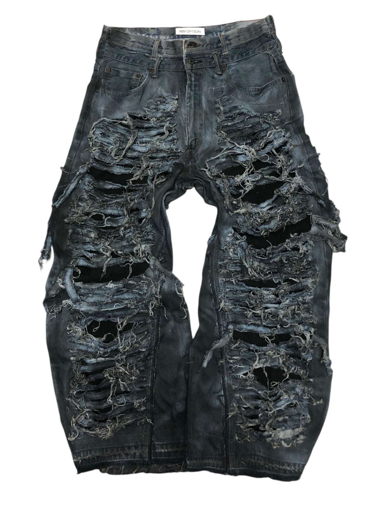 all damage denim pants