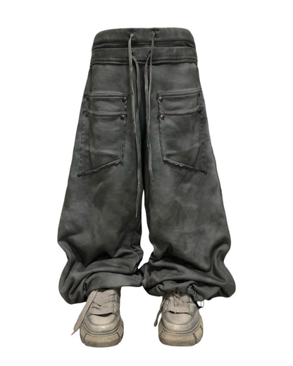 SAGGED UTILITY TROUSERS pants