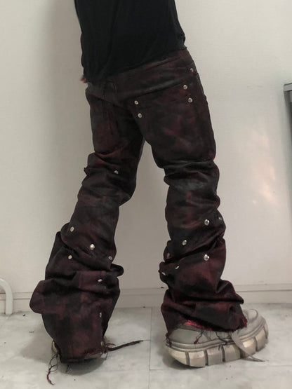 BLOOD STAIN DENIM