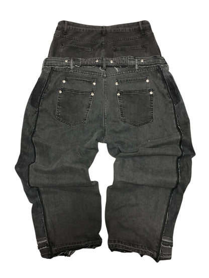 FRACTURED LAYER DENIM