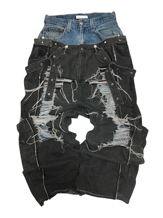 DOUBLE SKIN DENIM